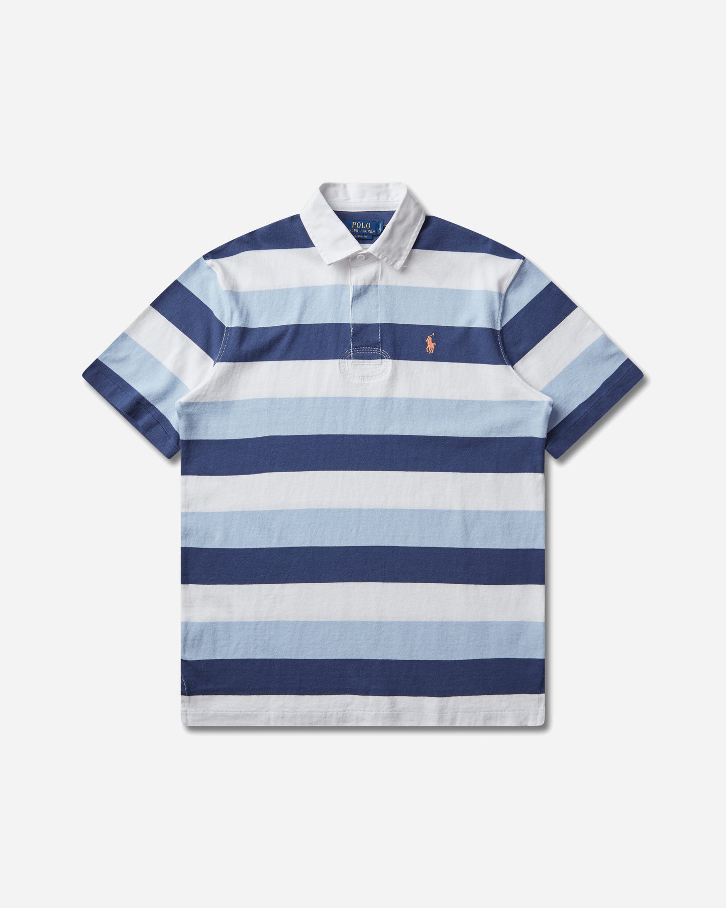Polo Ralph Lauren Ssrugbyclsm7 Short Sleeve 10 1 Yd Jersey Blue T-Shirts Polo SSRUGBYCLSM7 BLUE