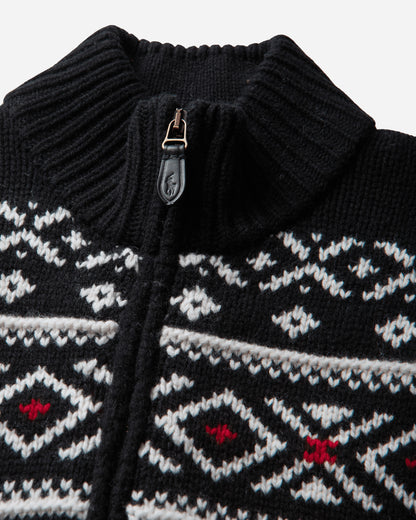 Polo Ralph Lauren Sweater Half Zip Black Combo Knitwears Sweaters 710B36075001 BLCKCMB