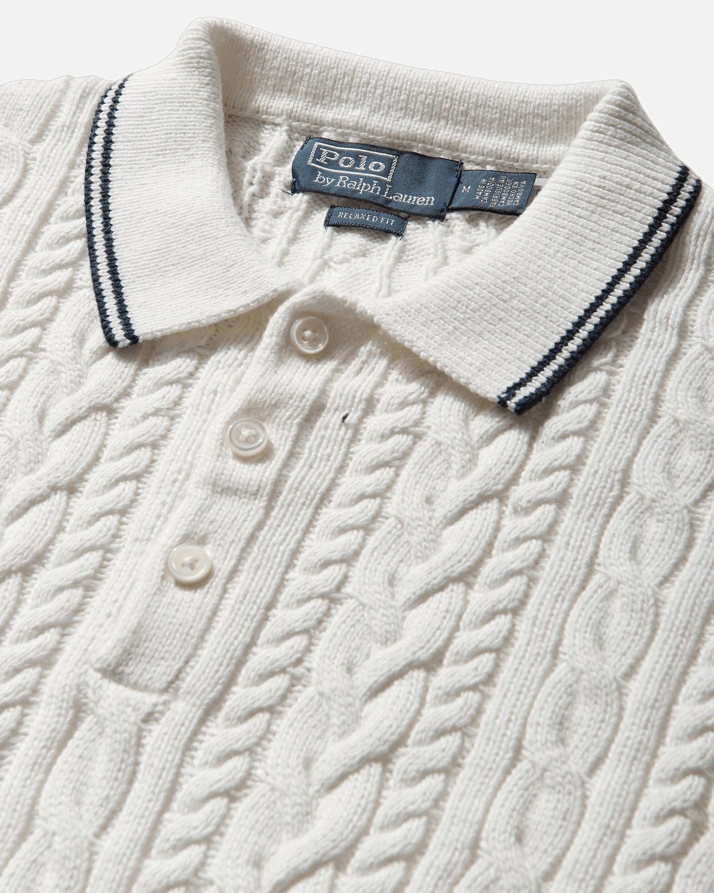 Polo Ralph Lauren Sweater Pullover Cotton Linen Blend Beige Knitwears Sweaters SWEATER-PULLOVER BEIGE