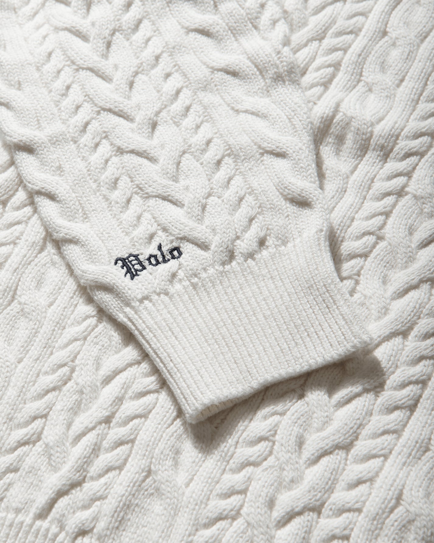 Polo Ralph Lauren Sweater Pullover Cotton Linen Blend Beige Knitwears Sweaters SWEATER-PULLOVER BEIGE
