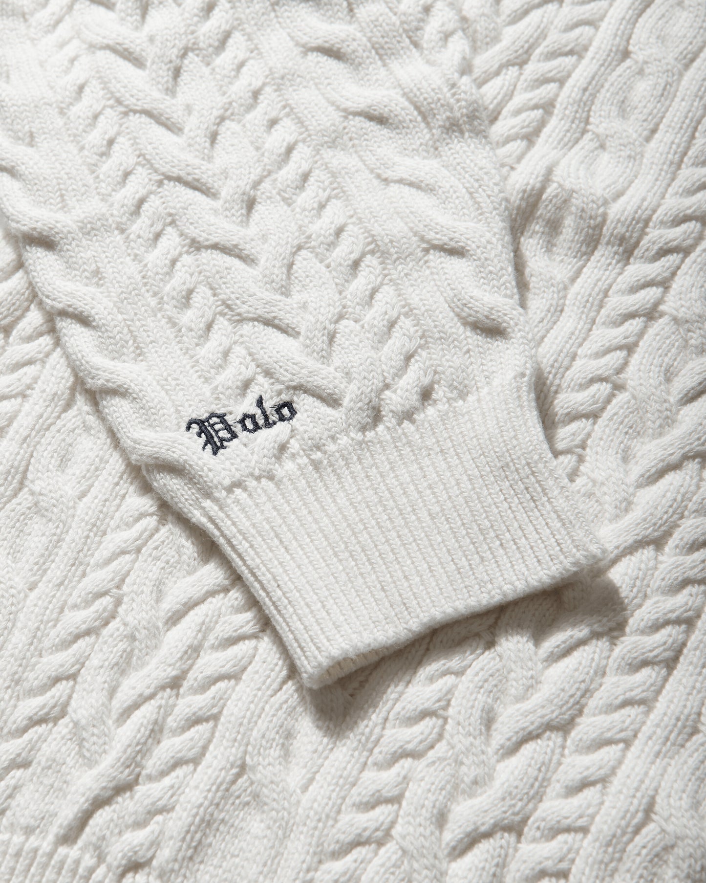 Polo Ralph Lauren Sweater Pullover Cotton Linen Blend Beige Knitwears Sweaters SWEATER-PULLOVER BEIGE