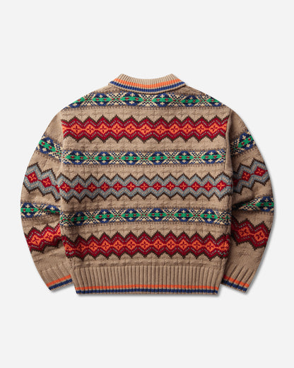 Polo Ralph Lauren Sweater Pullover Tan Multi Knitwears Sweaters 710B23901001 TANMULTI
