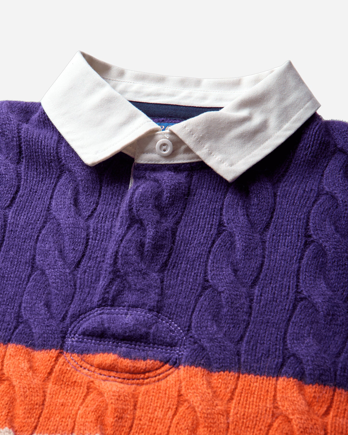 Polo Ralph Lauren Sweater Pullover Purple Combo Knitwears Sweaters 710B23897001 PRPLCMB