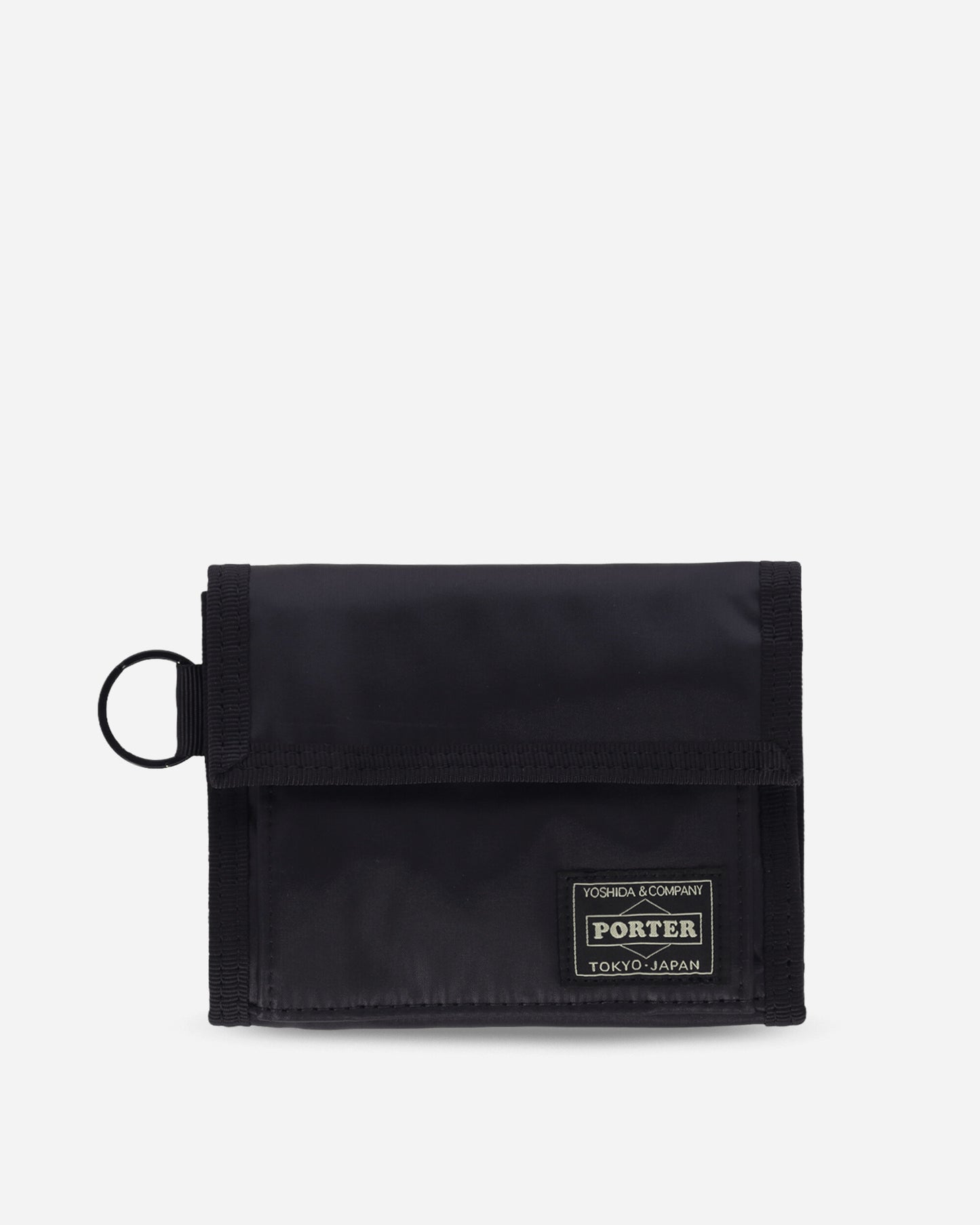 Porter-Yoshida & Co Capsule Wallet Black Black Bags and Backpacks Shoulder Bags 555-06440 10