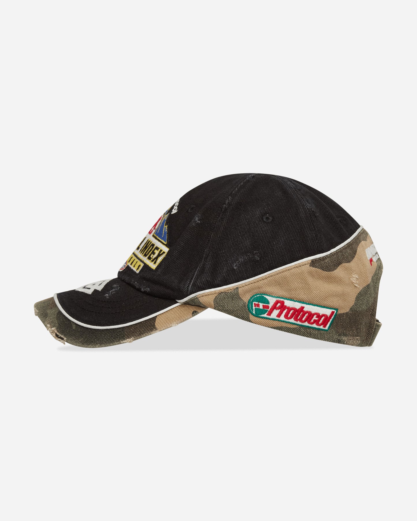 Protocol Index Racing Cap Black Hats Caps PI25AWMA02 BLACK