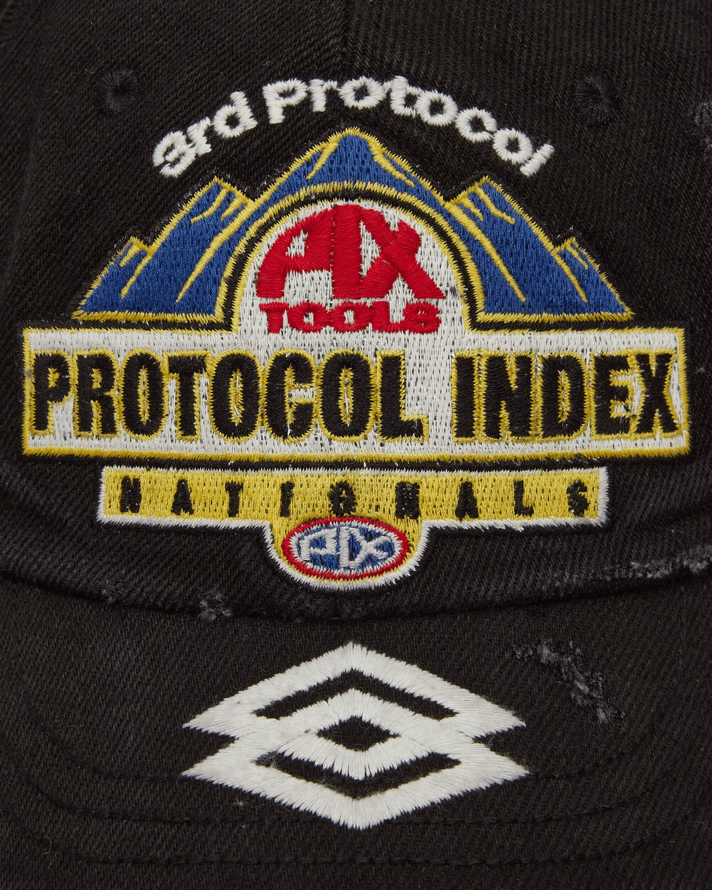 Protocol Index Racing Cap Black Hats Caps PI25AWMA02 BLACK