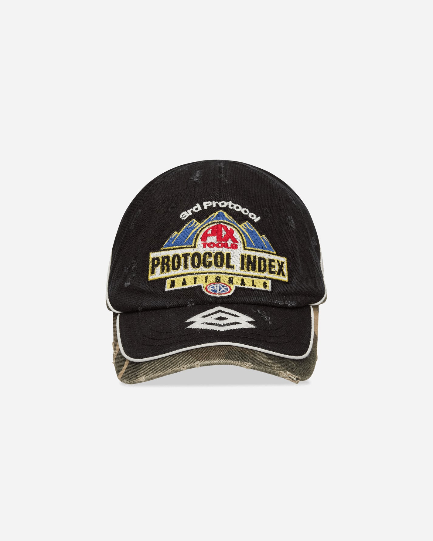 Protocol Index Racing Cap Black Hats Caps PI25AWMA02 BLACK