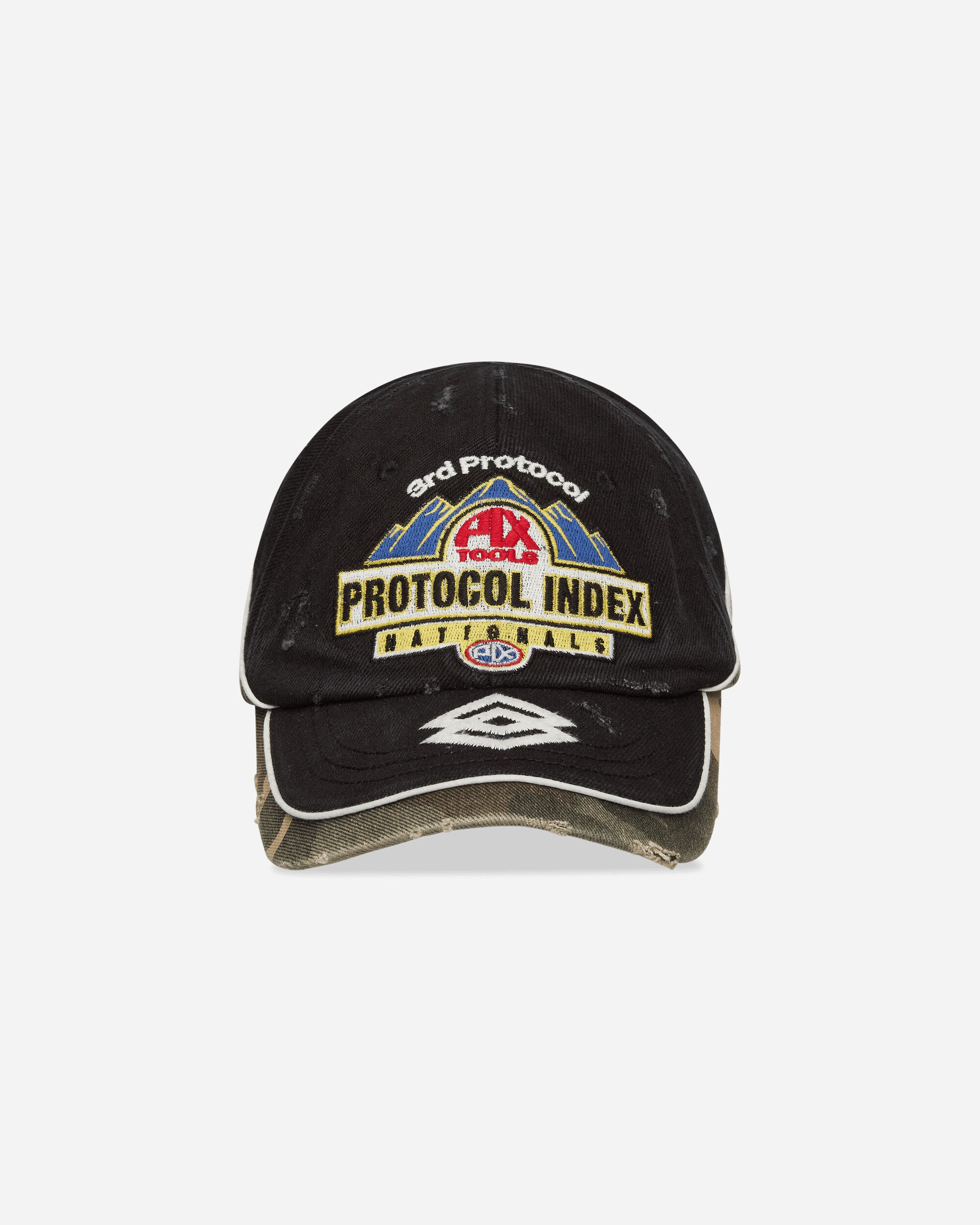 Protocol Index Racing Cap Black Hats Caps PI25AWMA02 BLACK