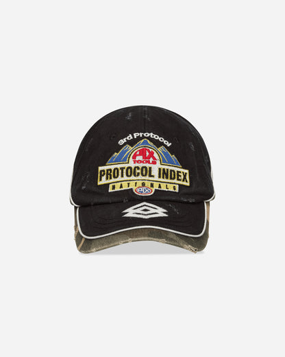 Protocol Index Racing Cap Black Hats Caps PI25AWMA02 BLACK