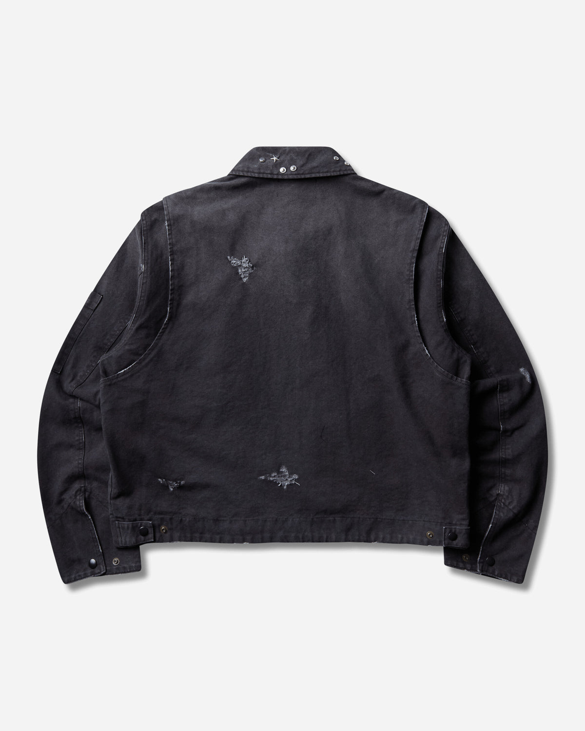 Protocol Index Studded Work Jacket Black Coats and Jackets Denim Jackets PI26FWMO07 BLACK