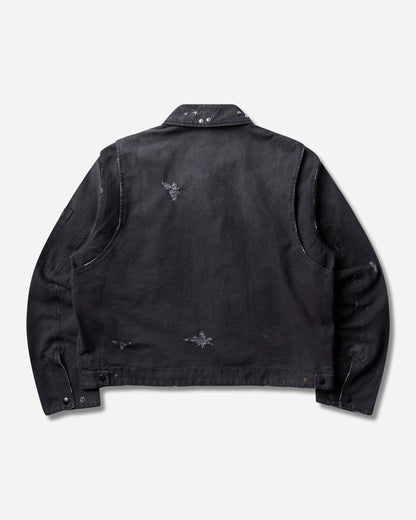 Protocol Index Studded Work Jacket Black Coats and Jackets Denim Jackets PI26FWMO07 BLACK