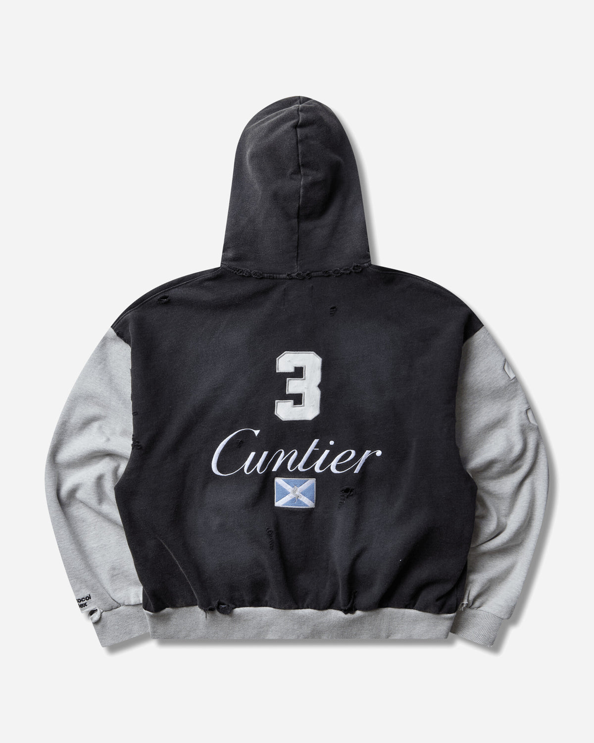 Protocol Index Cuntier Zip Hoodie Black Sweatshirts Hoodies PI26FWMH04 BLACK