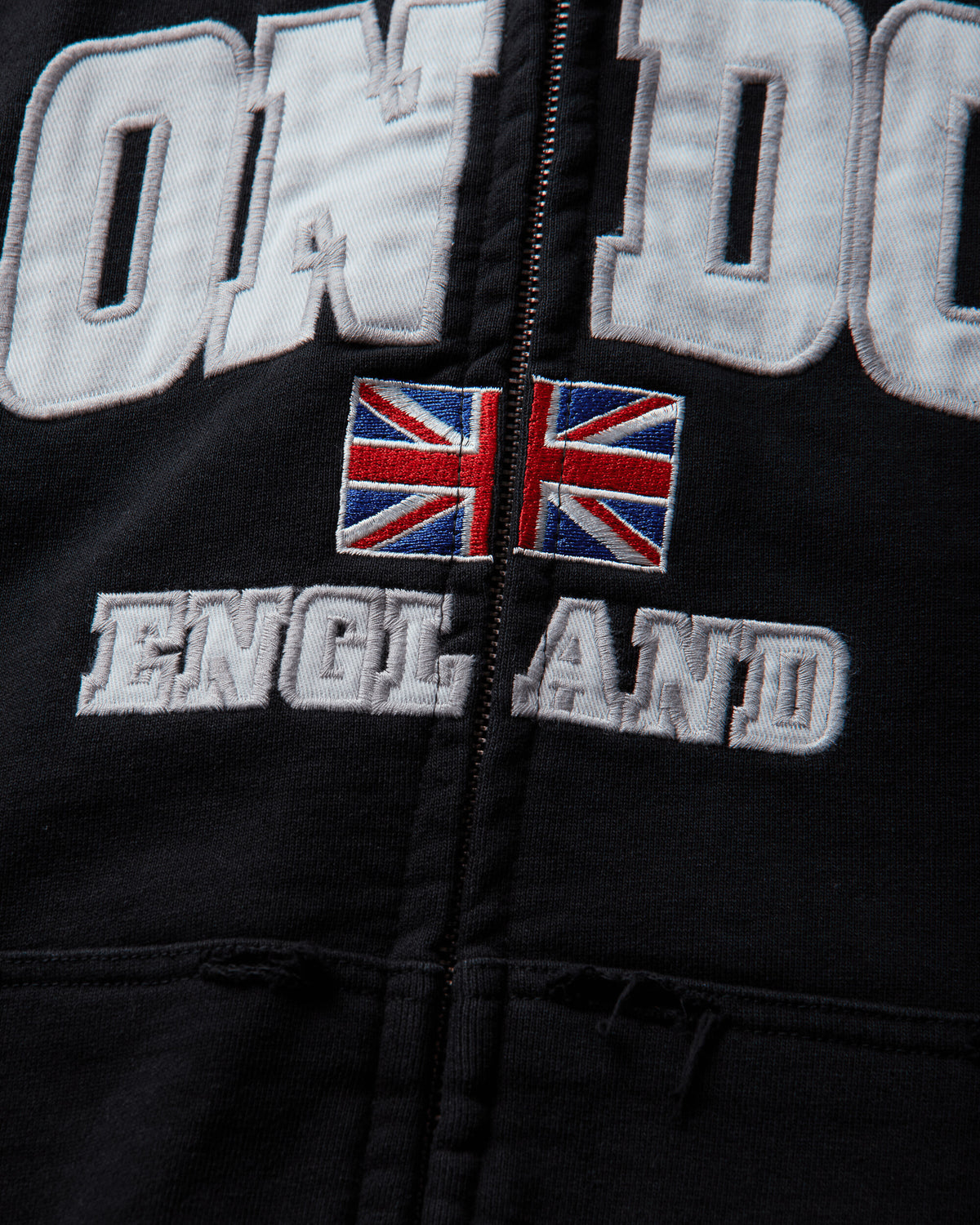 Protocol Index Folded Zip Hoodie London Black Sweatshirts Hoodies PI26FWMH05 BLACK