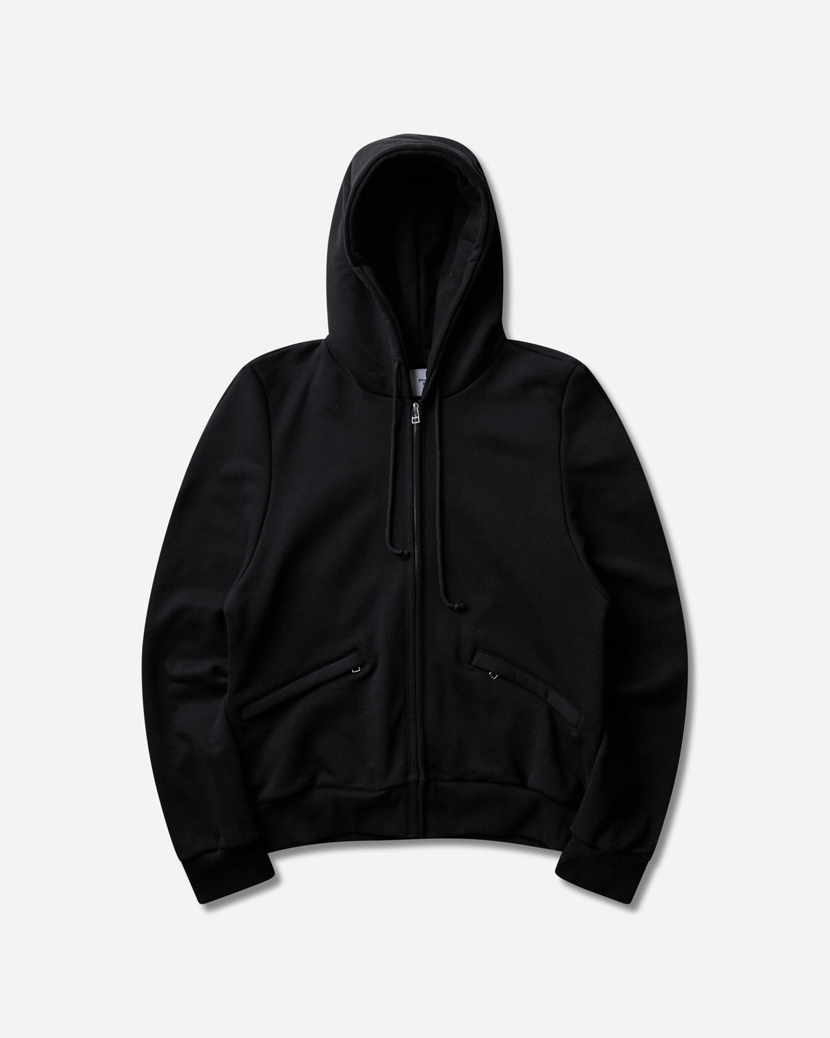 Protocol Index Glam Shoulder Zip Hoodie Black Sweatshirts Hoodies PI26FWMH01 BLACK