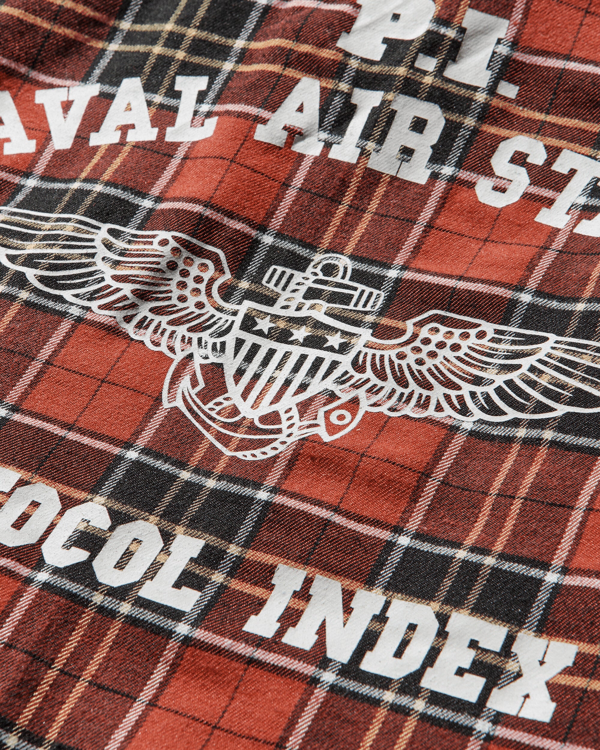 Protocol Index Fur Flannel Shirt Red Shirts Overshirt PI25AWMO05 RED