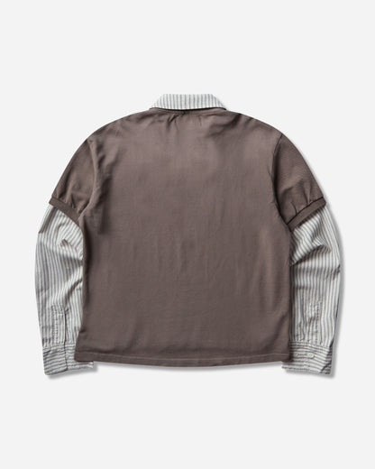 Protocol Index Layered Polo Shirt Taupe T-Shirts Polo PI26FWMT01 TAUPE