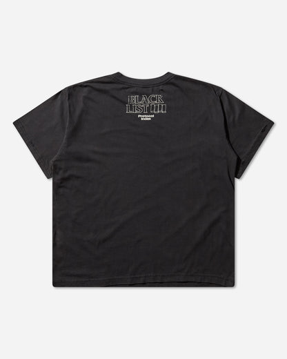 Protocol Index Blacklist Washed T Shirt Black T-Shirts Shortsleeve PI25AWMT04 BLACK
