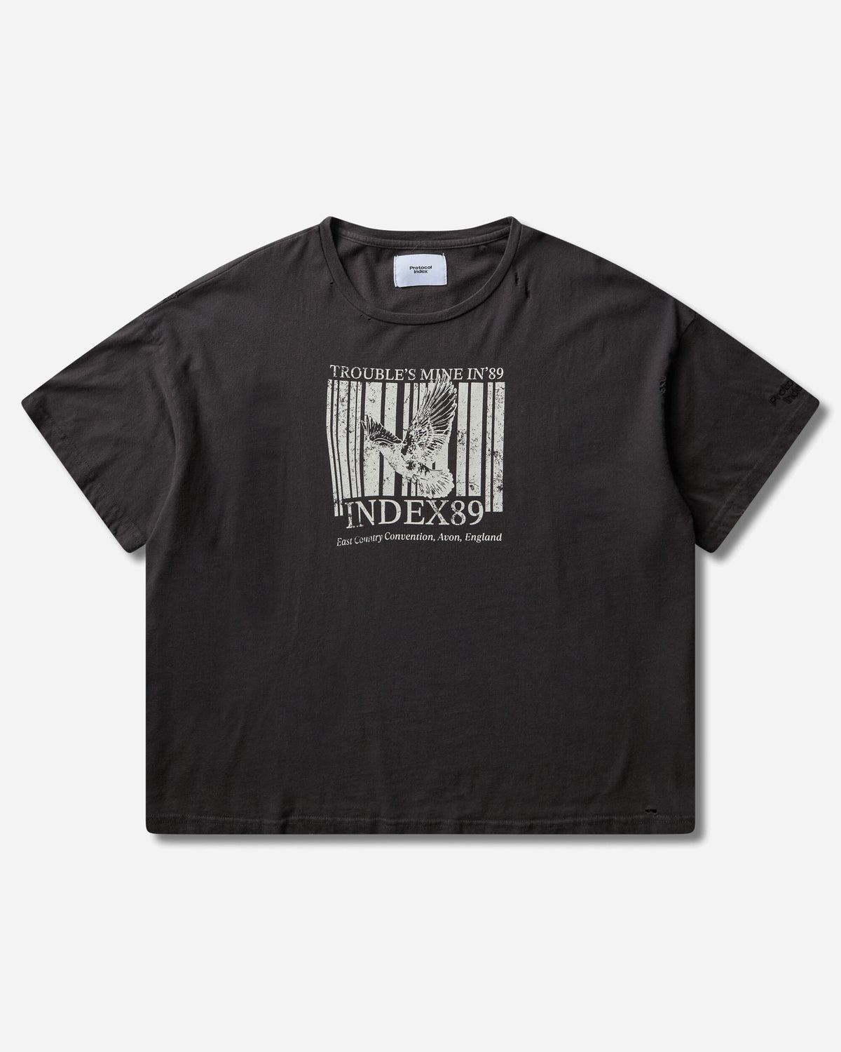 Protocol Index I Don T Dial Tshirt Black T-Shirts Shortsleeve PI26FWMT05 BLACK