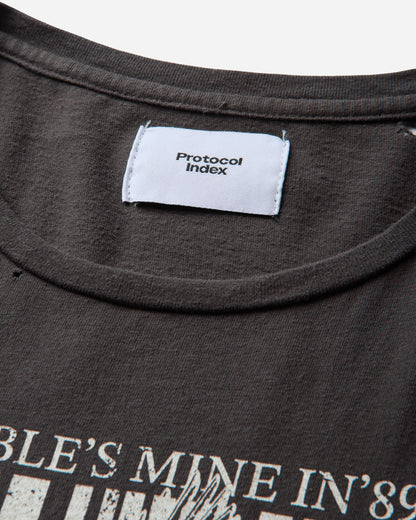 Protocol Index I Don T Dial Tshirt Black T-Shirts Shortsleeve PI26FWMT05 BLACK
