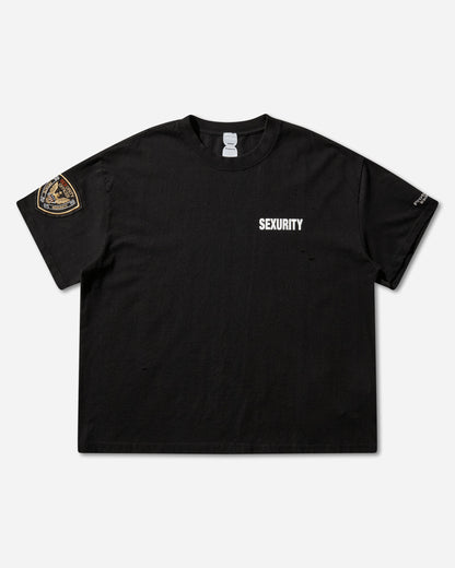 Protocol Index Sexurity Washed T Shirts Black T-Shirts Shortsleeve PI26SSMT08 BLACK