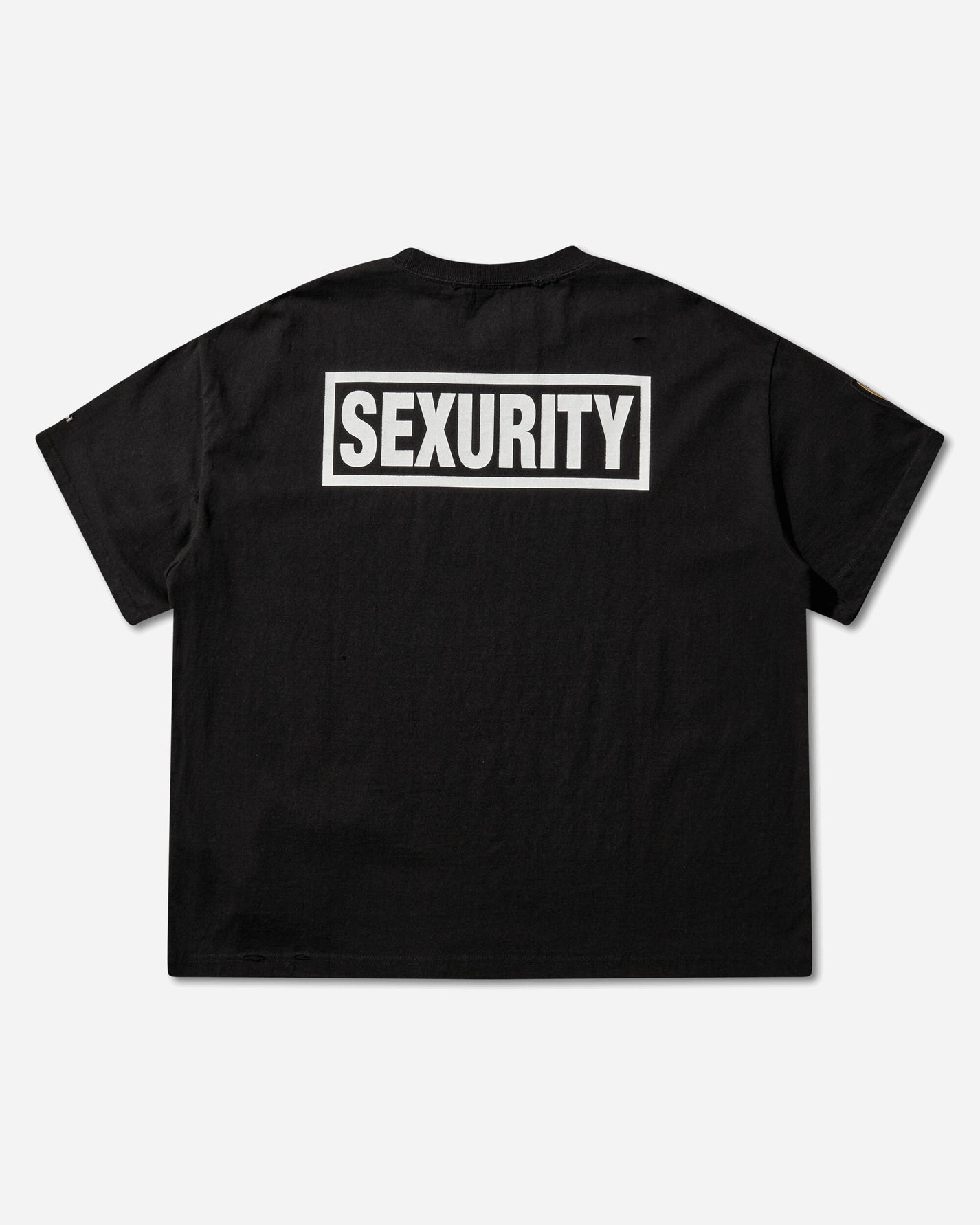 Protocol Index Sexurity Washed T Shirts Black T-Shirts Shortsleeve PI26SSMT08 BLACK