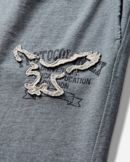 Protocol Index Retro 3 Layered Sweatpants Melange Grey Pants Sweatpants PI26FWMB01 MELGREY
