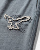 Protocol Index Retro 3 Layered Sweatpants Melange Grey Pants Sweatpants PI26FWMB01 MELGREY