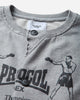Protocol Index Sweatshirt Cardigan Melange Grey Sweatshirts Zip-Ups PI26FWMT06 MELGREY