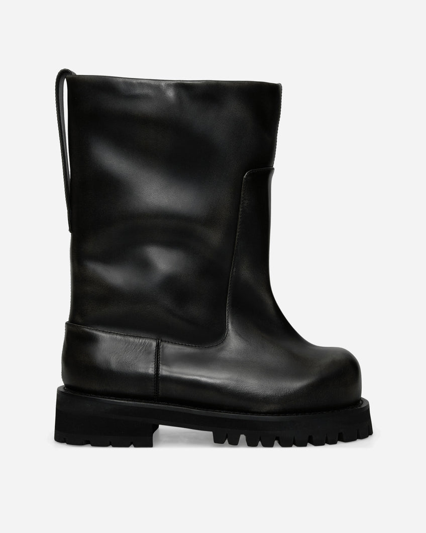 Protocol Index Distressed Shaft Boots Black Boots Knee PIS26SSMA05 BLACK