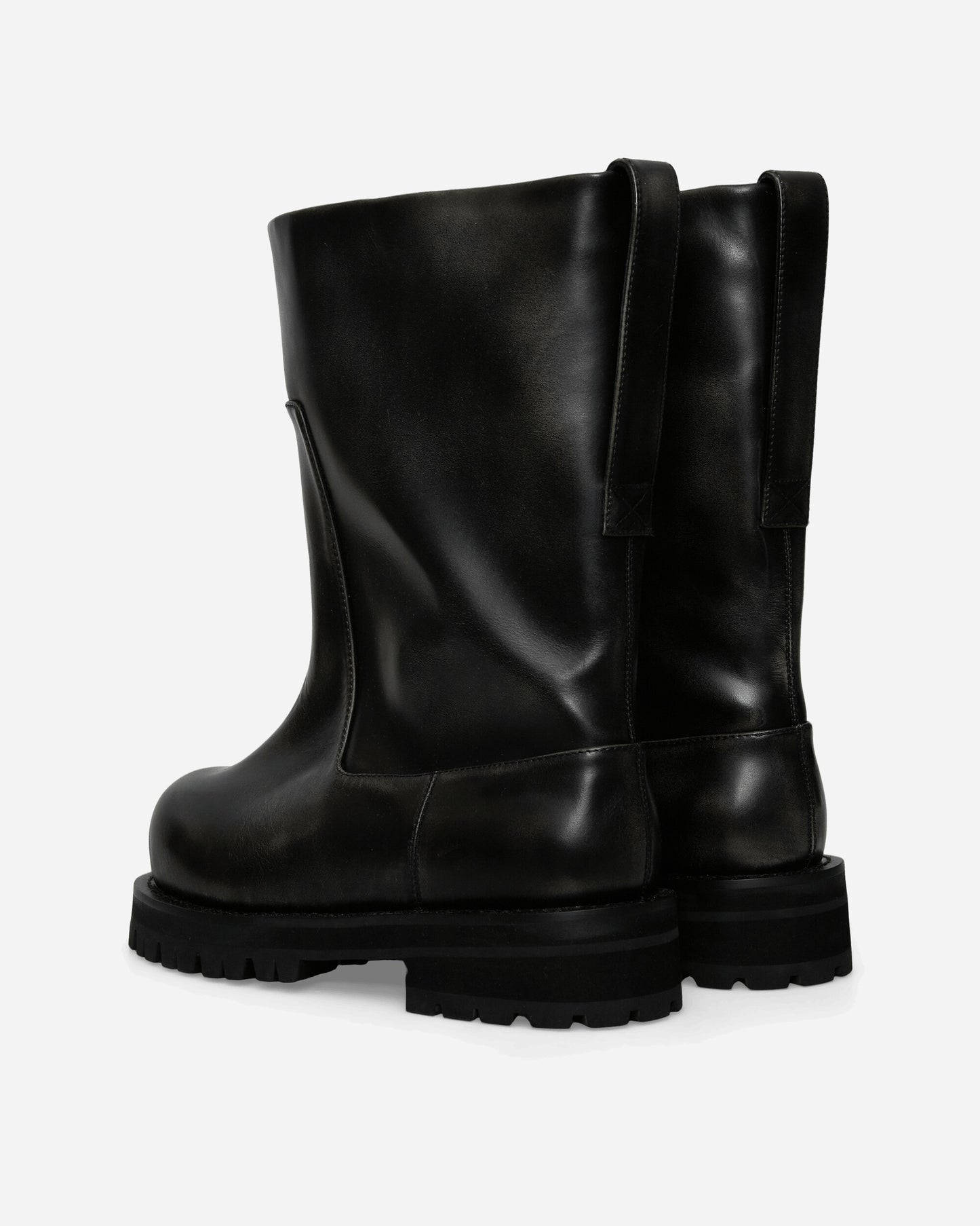 Protocol Index Distressed Shaft Boots Black Boots Knee PIS26SSMA05 BLACK