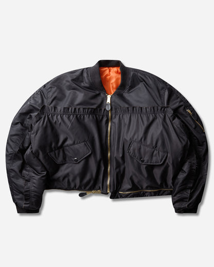 Prototypes Pt99Ot05Usbk Black Nylon Coats and Jackets Bomber Jackets PT99OT05USBK BLACK