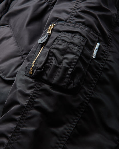 Prototypes Pt99Ot05Usbk Black Nylon Coats and Jackets Bomber Jackets PT99OT05USBK BLACK