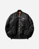 Prototypes Wmns Orange Bomber Lng Black Black Coats and Jackets Jackets PT08OW04USBK 1