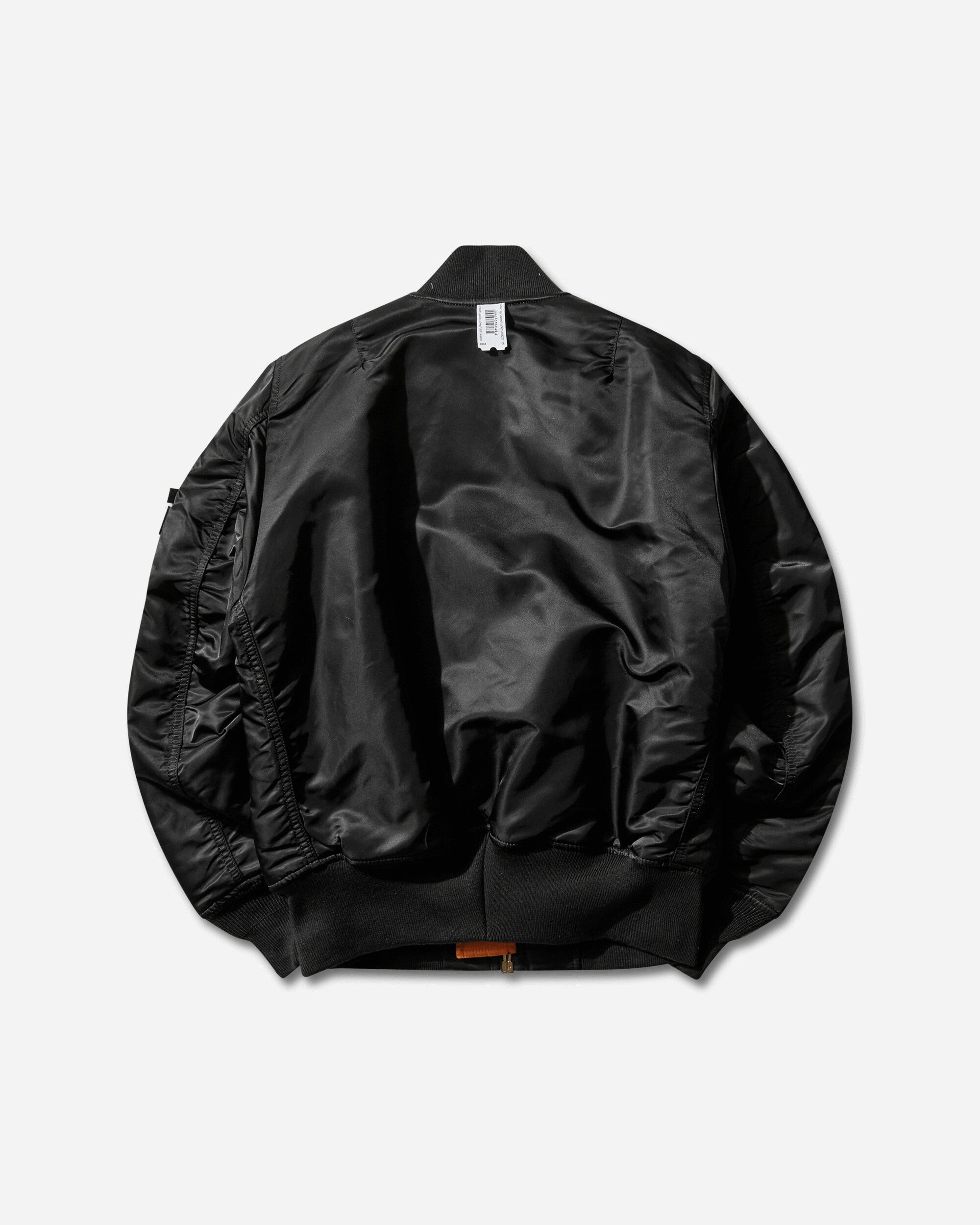 Prototypes Wmns Orange Bomber Lng Black Black Coats and Jackets Jackets PT08OW04USBK 1