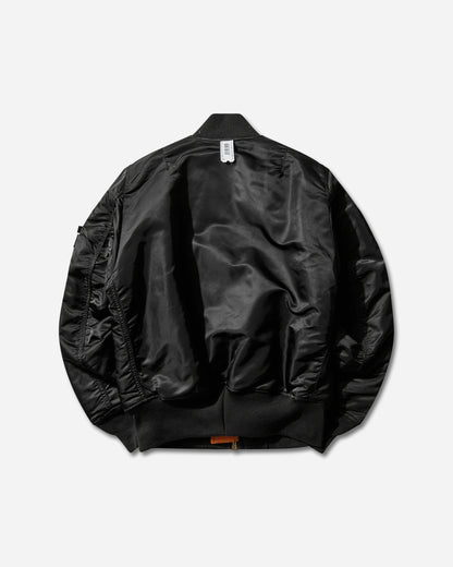 Prototypes Wmns Orange Bomber Lng Black Black Coats and Jackets Jackets PT08OW04USBK 1