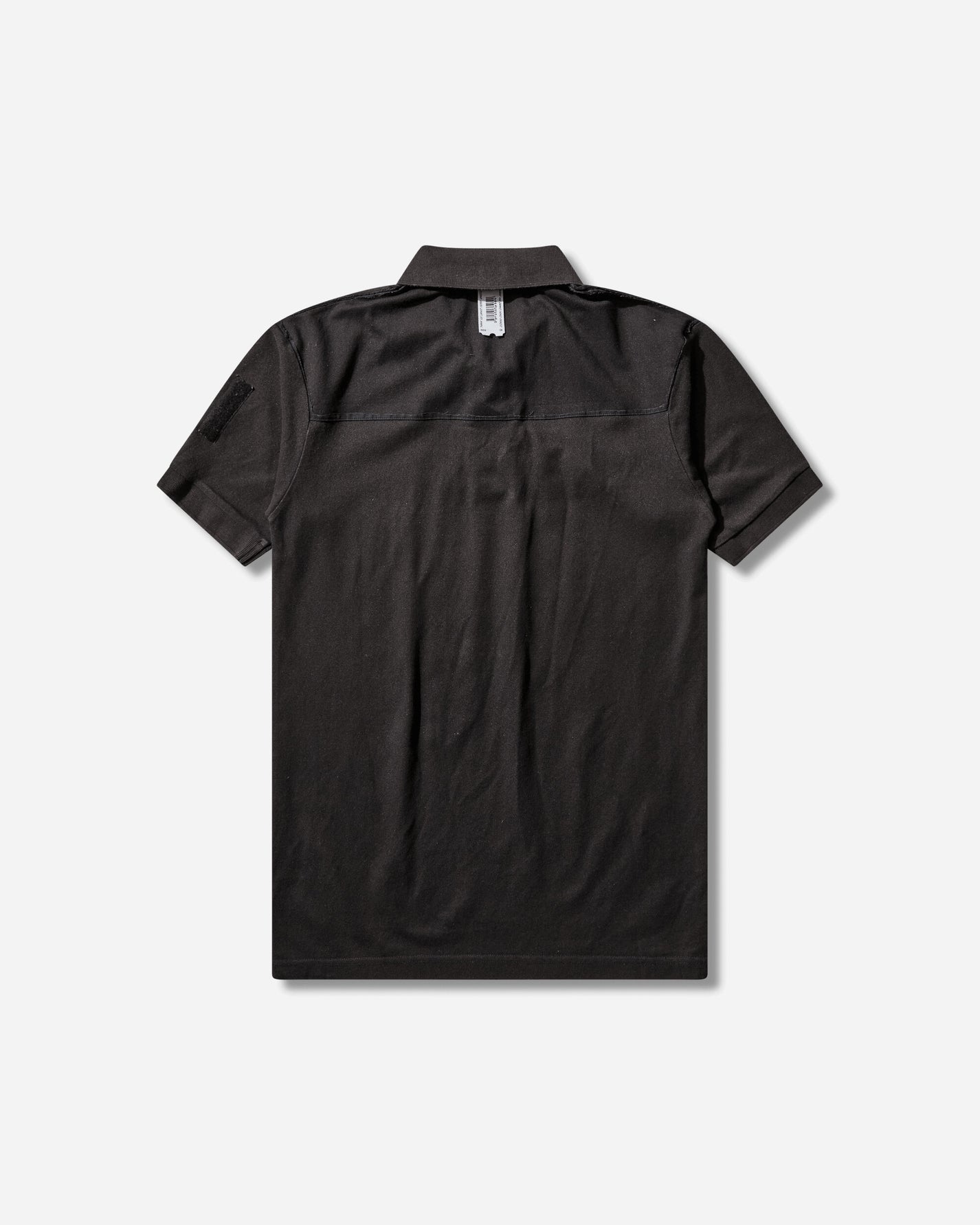 Prototypes Cut Up Military Polo Black T-Shirts Polo PT09JE15USBK BLACK