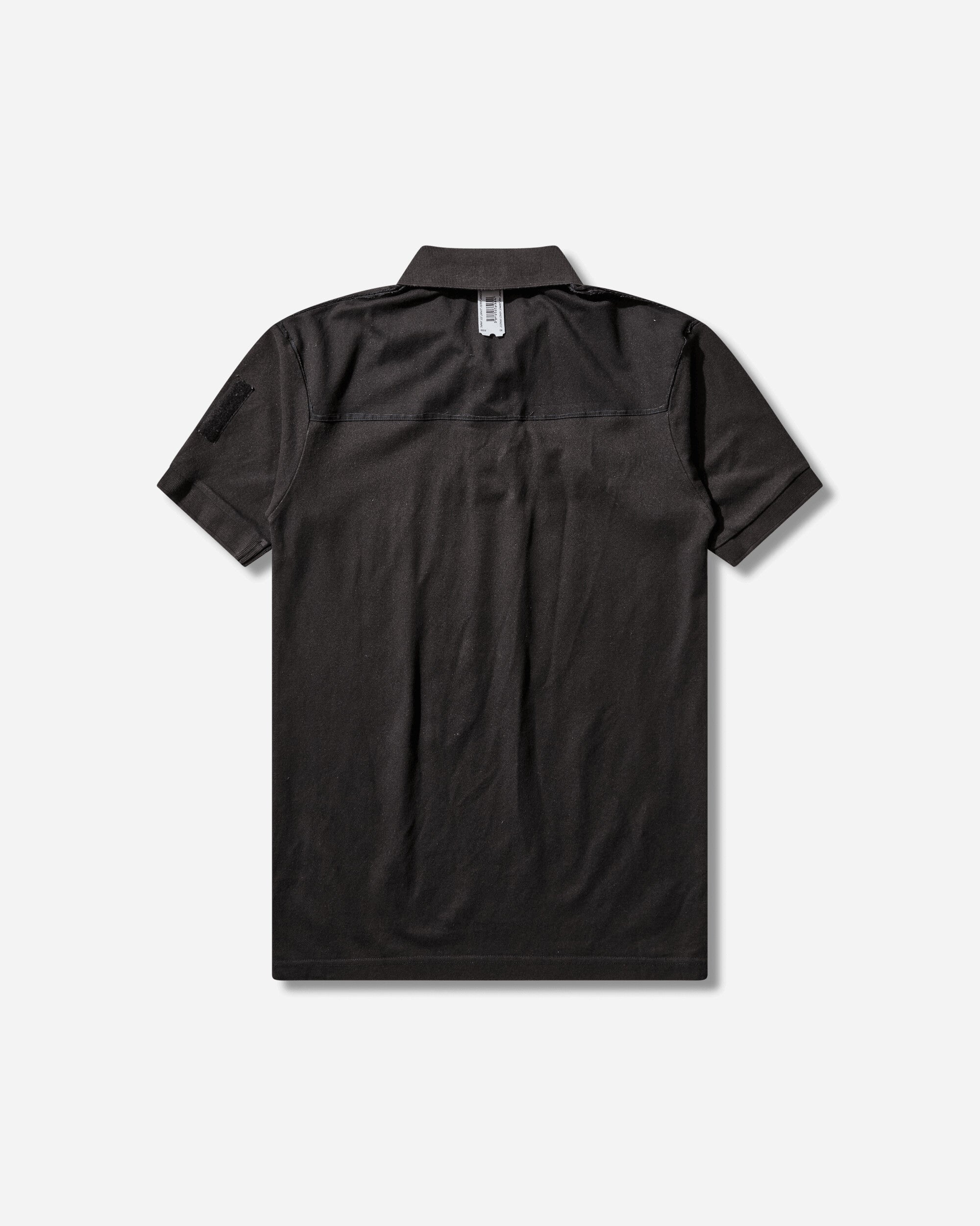 Prototypes Cut Up Military Polo Black T-Shirts Polo PT09JE15USBK BLACK