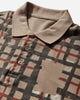 Prototypes Sprayed Check Polo Beige T-Shirts Polo PT09JE29USBE BEIGE
