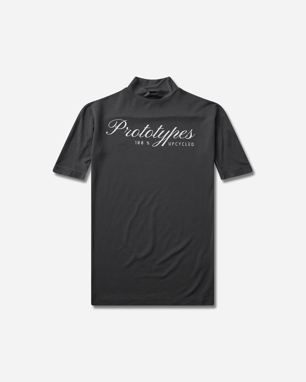 Prototypes Upcycled Fitted T-Shirt Black Butterblend Jersey T-Shirts Shortsleeve PTSCTP02WMBK BLACK