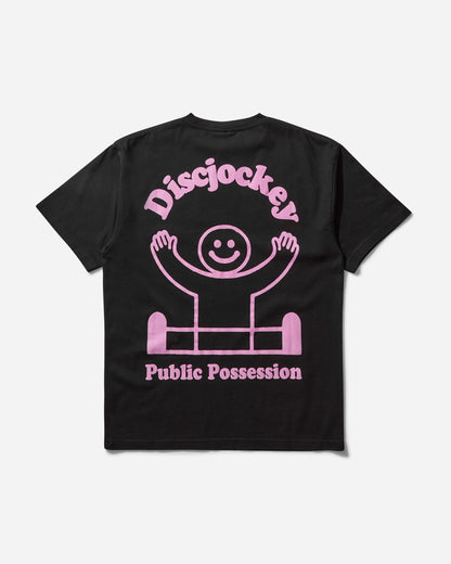 Public Possession Deejay T-Shirt Black Vintage Wash T-Shirts Shortsleeve PPS25DEEJAY 1