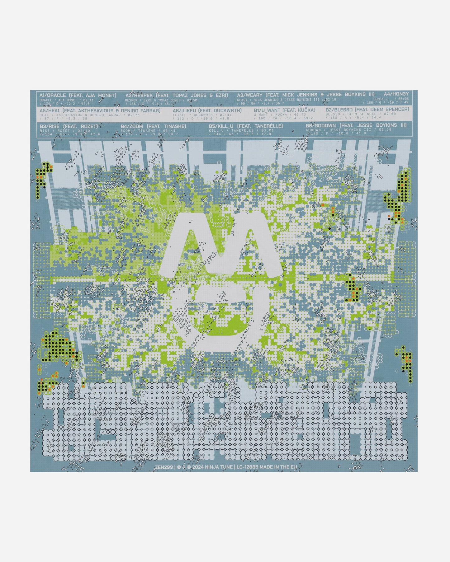 Public Possession Machinedrum - 3For82 Multicolor Music Vinyls ZEN299 1