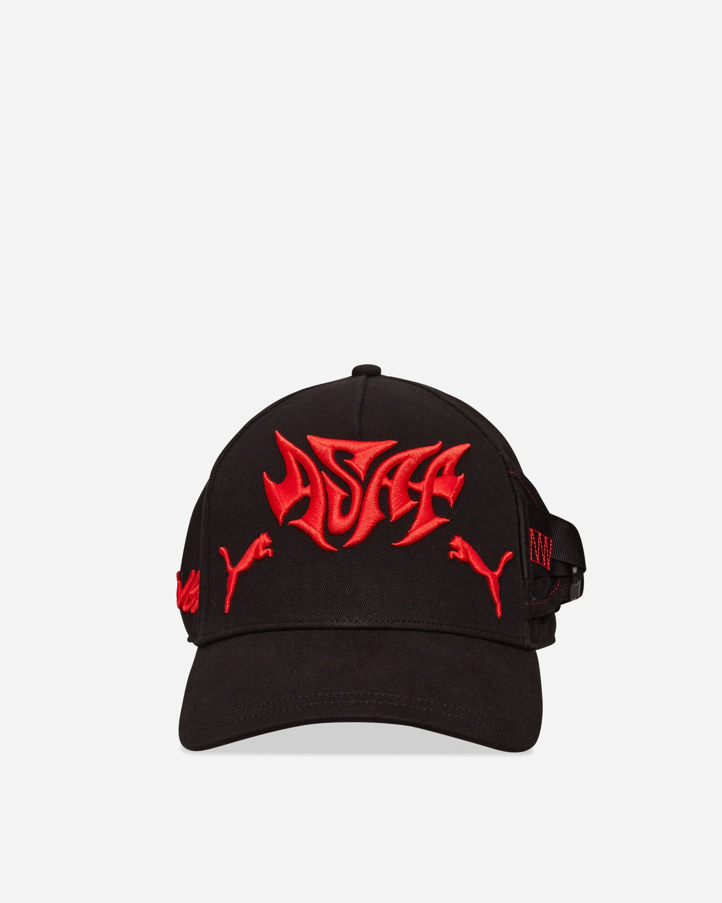 Puma Puma X A$Ap Rocky Seatbelt Cap Puma Black/Fierce Red Hats Caps 055010-01