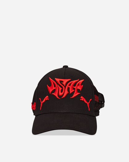 Puma Puma X A$Ap Rocky Seatbelt Cap Puma Black/Fierce Red Hats Caps 055010-01