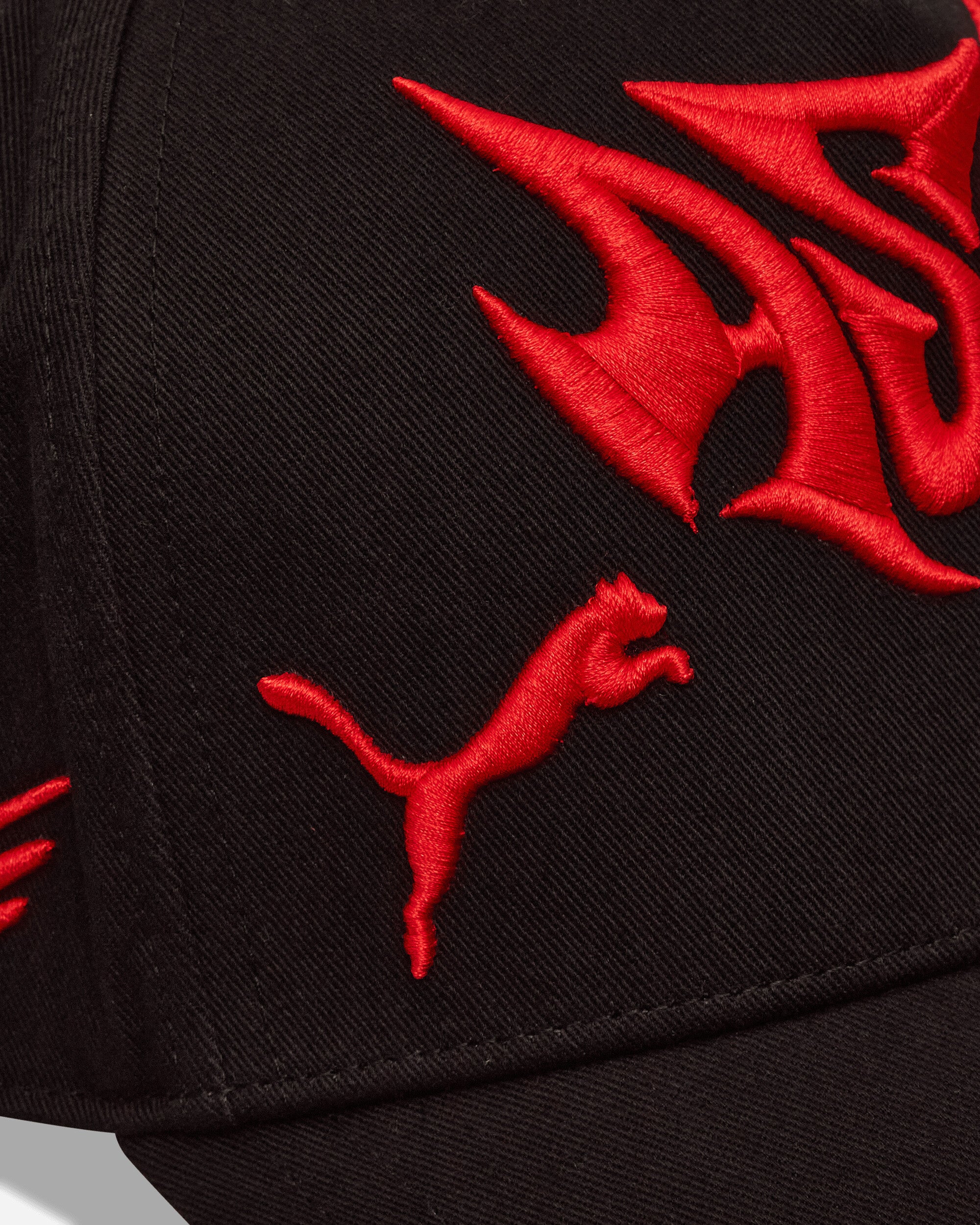 Puma Puma X A$Ap Rocky Seatbelt Cap Puma Black/Fierce Red Hats Caps 055010-01