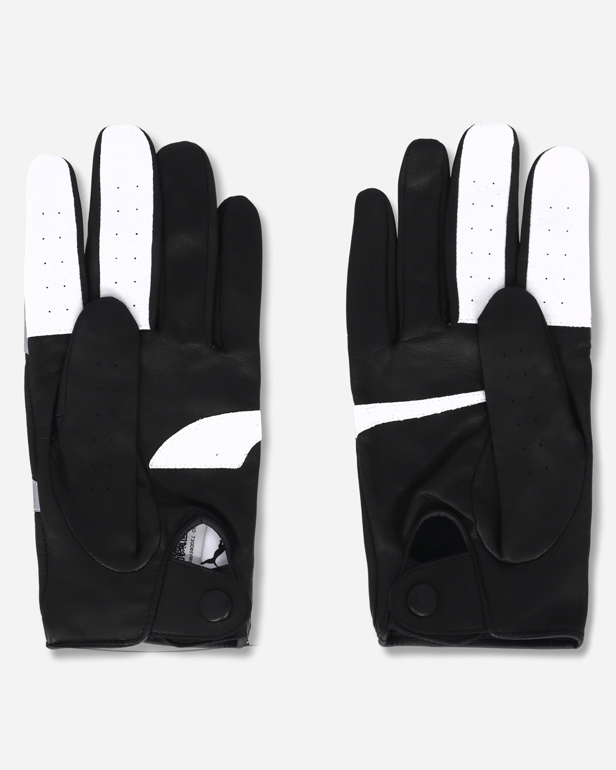 Puma Puma X A$Ap Rocky Driving Gloves Puma Black/Fierce Red Gloves and Scarves Gloves 042137-01