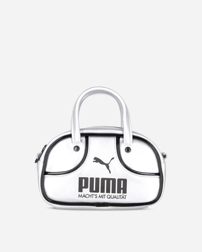 Puma Puma 1976 Metallic Micro Grip Bag Glacial Gray/Puma Black Bags and Backpacks Pouches 092485-01