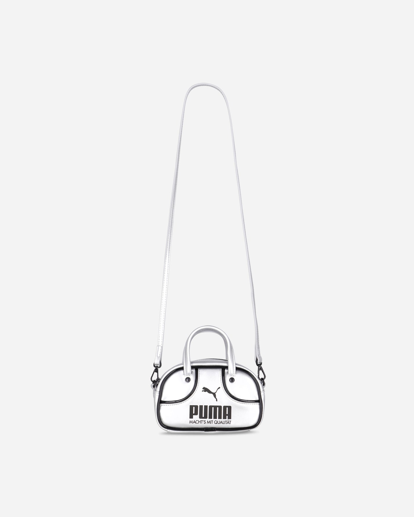 Puma Puma 1976 Metallic Micro Grip Bag Glacial Gray/Puma Black Bags and Backpacks Pouches 092485-01