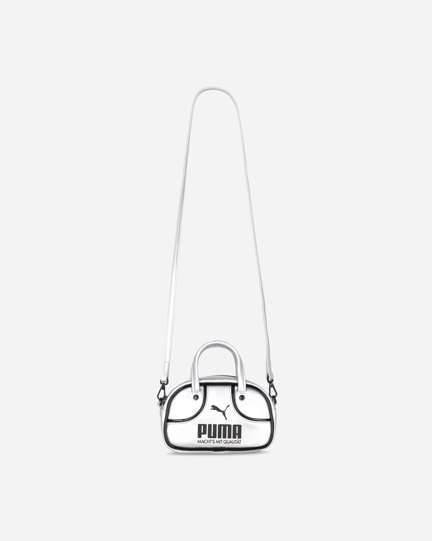Puma Puma 1976 Metallic Micro Grip Bag Glacial Gray/Puma Black Bags and Backpacks Pouches 092485-01