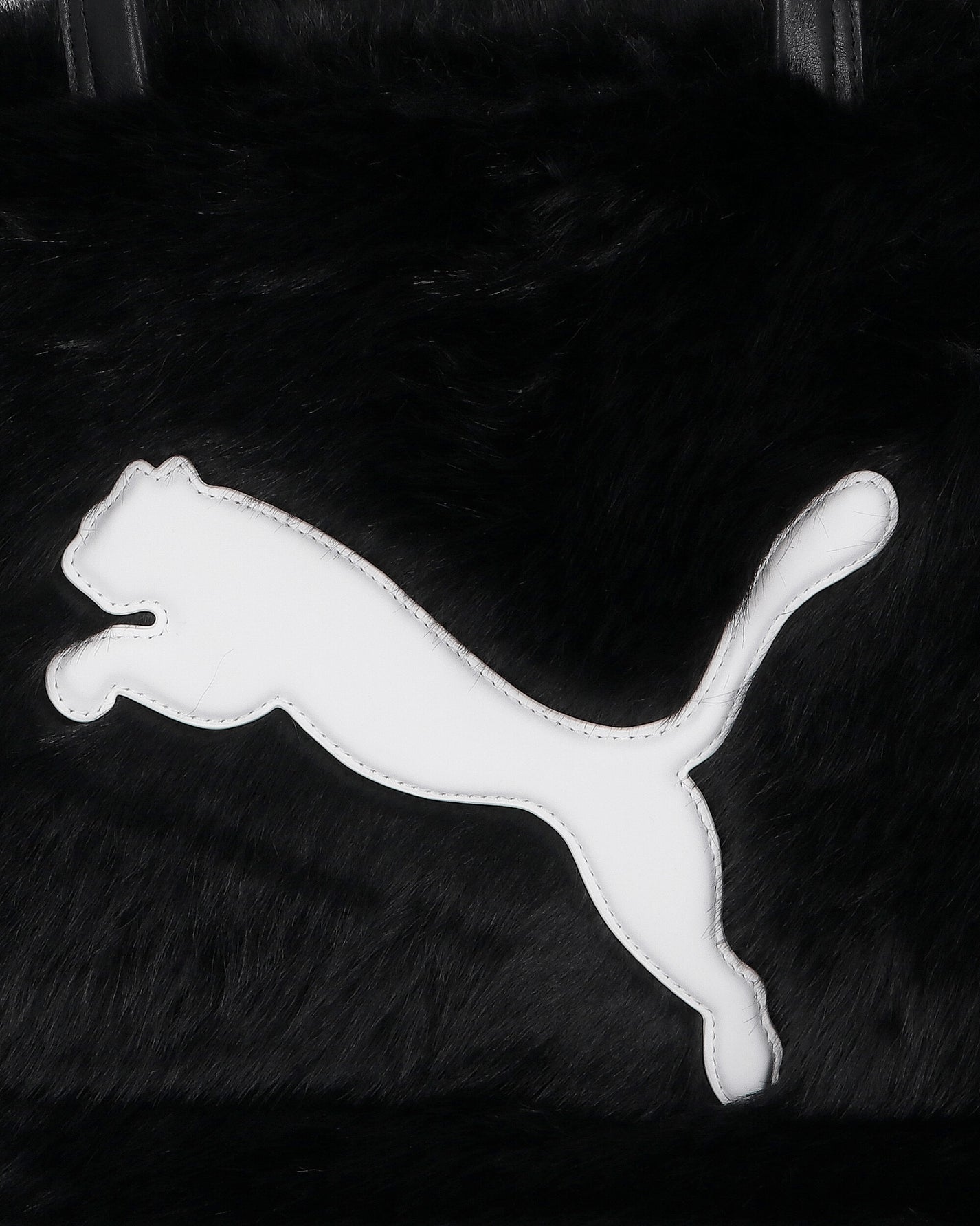 Puma Puma X A$Ap Rocky Fur Bag Puma Black/Puma White Bags and Backpacks Shoulder Bags 092561-01