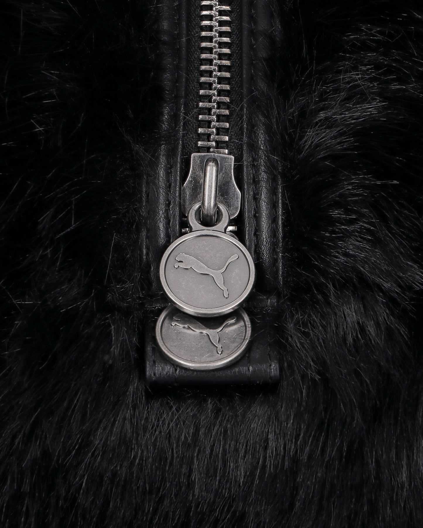 Puma Puma X A$Ap Rocky Fur Bag Puma Black/Puma White Bags and Backpacks Shoulder Bags 092561-01